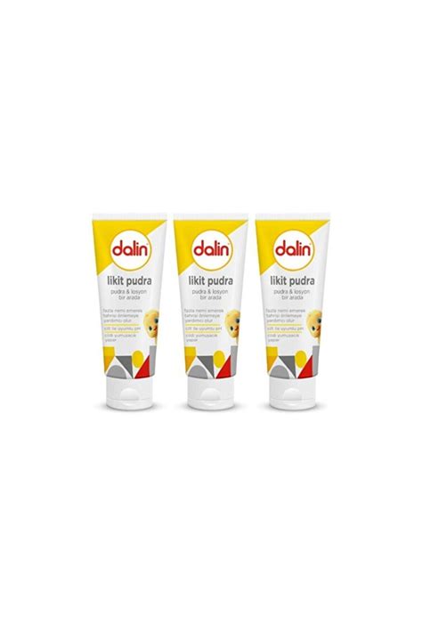 Dalin Likit Pudra 100 ml X 3 Adet Fiyatı, Yorumları.